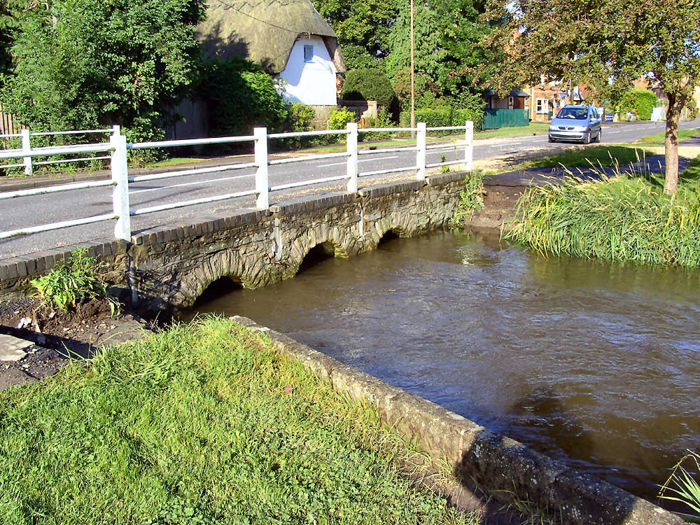Flood aftermath in Denchworth Road