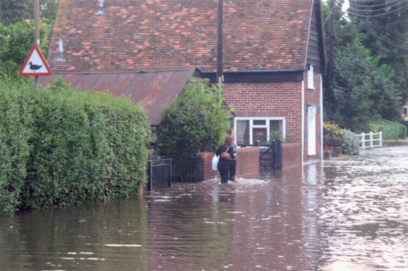 Flood in Denchworth Road